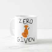 Null Fox gegebene Tasse (Vorderseite Links)