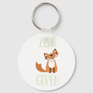 Null Fox gegebener lustiger TierFox Schlüsselanhänger