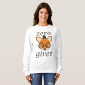 Null Fuchs gegeben Sweatshirt (Vorne ganz)