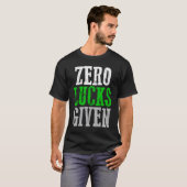 NULL GLÜCK GEGEBEN Grafik T-Shirt (Vorne ganz)