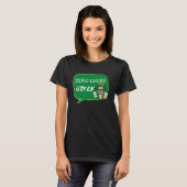 Null Glück gegeben St. Patrick s Day St. Paddys Da T-Shirt (Vorne ganz)