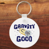 Null Gravity Sheep Schlüsselanhänger (Vorderseite)
