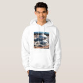 Null Gravity Technology Print Art Hoodie (Vorne ganz)
