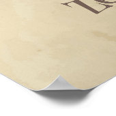 Null Hoots, die Owl Sassy Attitude Print Poster (Ecke)