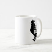 Null Hühner gegeben Kaffeetasse (VorderseiteRechts)