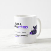 Null-Katze-Tasse Kaffeetasse (VorderseiteRechts)