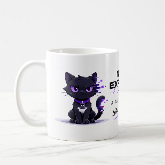 Null-Katze-Tasse Kaffeetasse (Links)