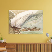 Null Leinwanddruck (Insitu (Wohnzimmer))