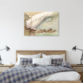 Null Leinwanddruck (Insitu (Schlafzimmer))