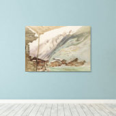 Null Leinwanddruck (Insitu (Holzboden))