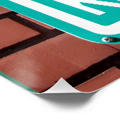 Null-Meilenzweig Westflorida Poster (Ecke)