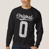 null oder 0 sweatshirt (Vorderseite)
