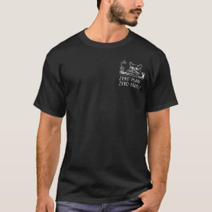 Null plant Null Energie (weiße Linie) T-Shirt
