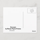Null Postkarte (Rückseite)