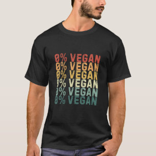 Null Prozent Vegane lustige GRILLEN Carnivore Flei T-Shirt