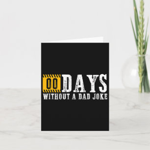 Null Tage ohne Vater Witz Funny Vaters Day Gif Karte