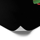 Null Tage ohne Weihnachtsbaumvorfall Poster (Ecke)