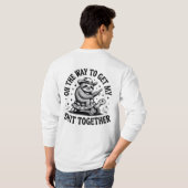 Null-Toleranz für Lactose Funny T-Shirt (Schwarz voll)