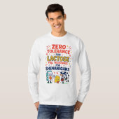 Null-Toleranz für Lactose Funny T-Shirt (Vorne ganz)