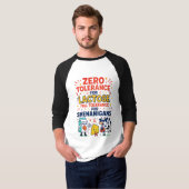 Null-Toleranz für Lactose Funny T-Shirt (Vorne ganz)