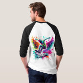 Null-Toleranz für Lactose Funny T-Shirt (Schwarz voll)