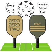 Null zwei Startpunkte individuell Pickleball Schläger