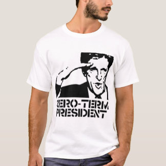 Nullausdruck-Präsident T-Shirt