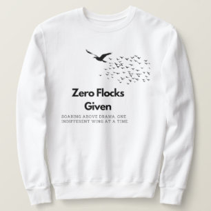 Nullbestände gegeben sweatshirt