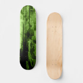 Nullc$plattform-grünes Skateboard (Vorderseite)