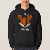 Nullfox gegeben hoodie (Vorderseite)