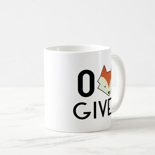 Nullfox gegeben kaffeetasse (VorderseiteRechts)