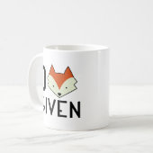 Nullfox gegeben kaffeetasse (Vorderseite Links)