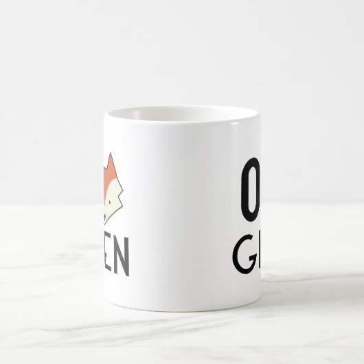 Nullfox gegeben kaffeetasse (Mittel)