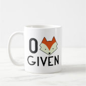 Nullfox gegeben kaffeetasse (Links)