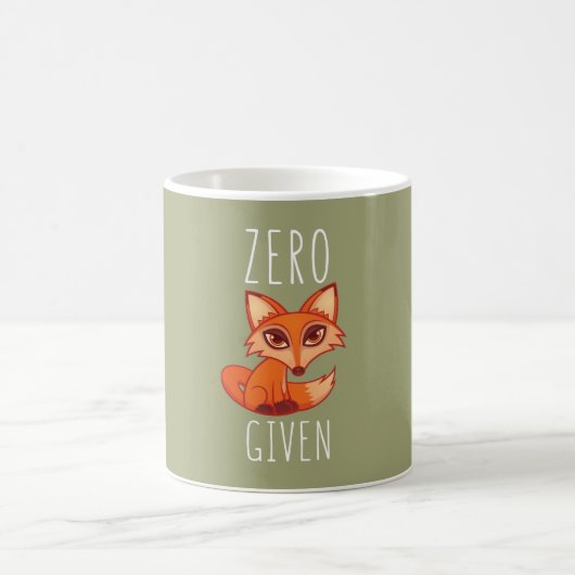 Nullfox gegeben kaffeetasse (Mittel)