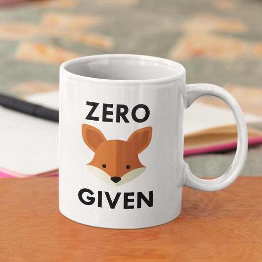 Nullfox gegeben kaffeetasse