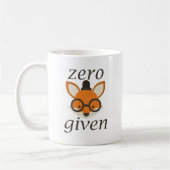 Nullfox gegeben kaffeetasse (Links)