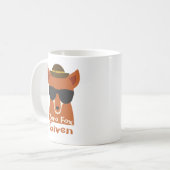 Nullfox gegeben kaffeetasse (Vorderseite Links)