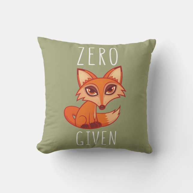 Nullfox gegeben kissen (Vorderseite)