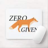 Nullfox gegeben mousepad (Mit Mouse)