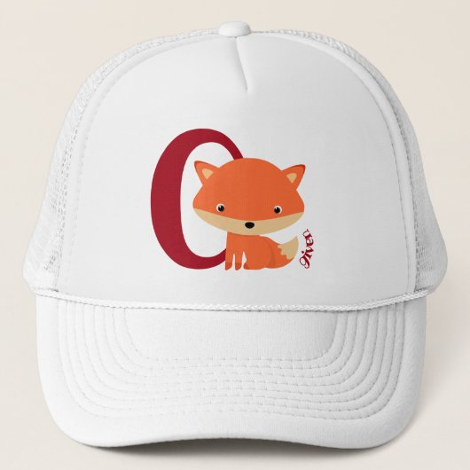 NullFox gegeben - niedlicher sarkastischer roter Truckerkappe (Vorderseite)