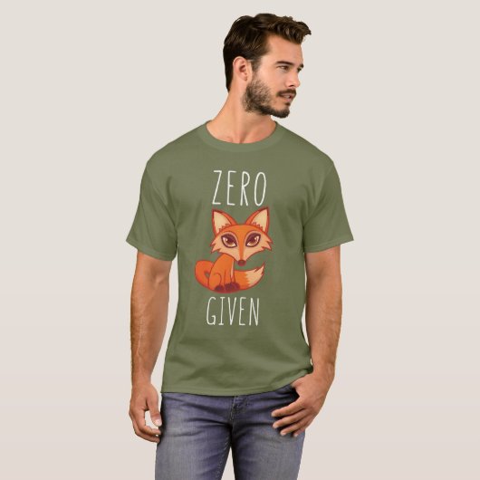 Nullfox gegeben T-Shirt (Vorne ganz)