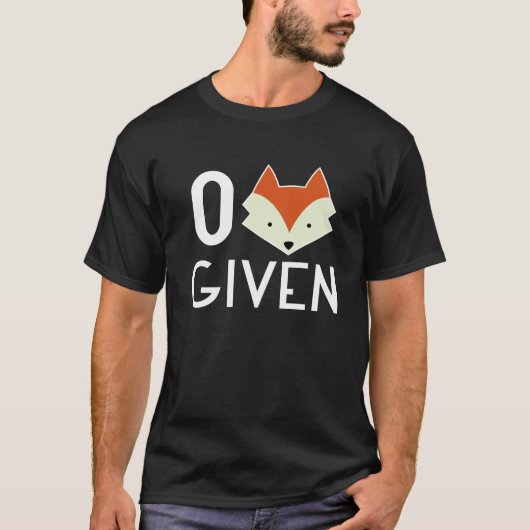 Nullfox gegeben T-Shirt (Vorderseite)