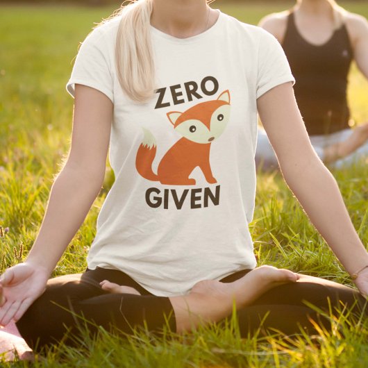 Nullfox gegeben T-Shirt