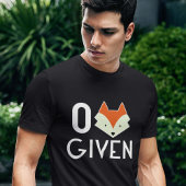 Nullfox gegeben T-Shirt
