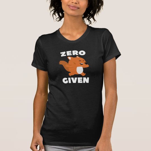 Nullfox gegeben T-Shirt (Vorderseite)