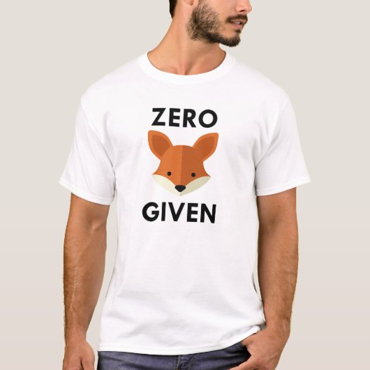 Nullfox gegeben T-Shirt (Vorderseite)