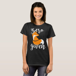 NullFox gegeben - T - Shirt (Schwarzes)