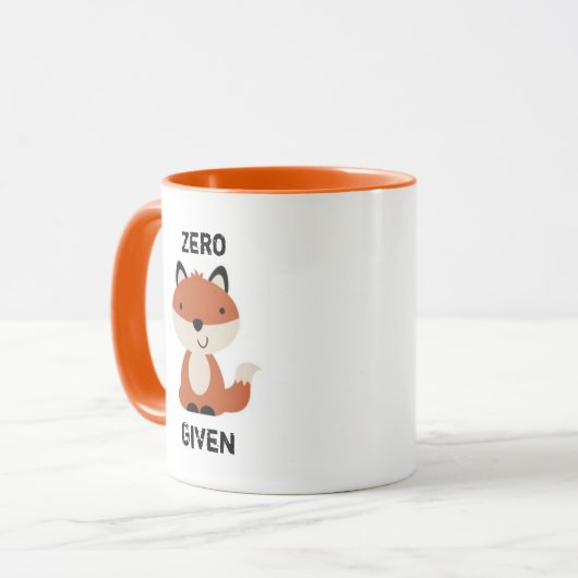 NullFox gegeben Tasse (Vorderseite Links)