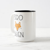 NullFox gegeben Zweifarbige Tasse (Vorderseite Links)